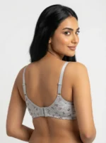 Women's Premium Turkish Cotton Underwired Seamed Bra - Image 2