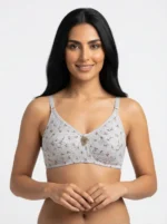Women's Premium Turkish Cotton Underwired Seamed Bra