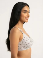 Women's Premium Turkish Cotton Underwired Seamed Bra - Image 3