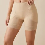 Women's Textured Padded Hip Enhancer Shapewear Shorts
