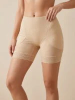 Women's Textured Padded Hip Enhancer Shapewear Shorts