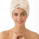 Women's Plush Bowknot Quick-Dry Hair Towel Wrap