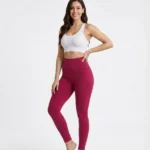 Women's Performance Seamless High-Rise Sports Capri Tights