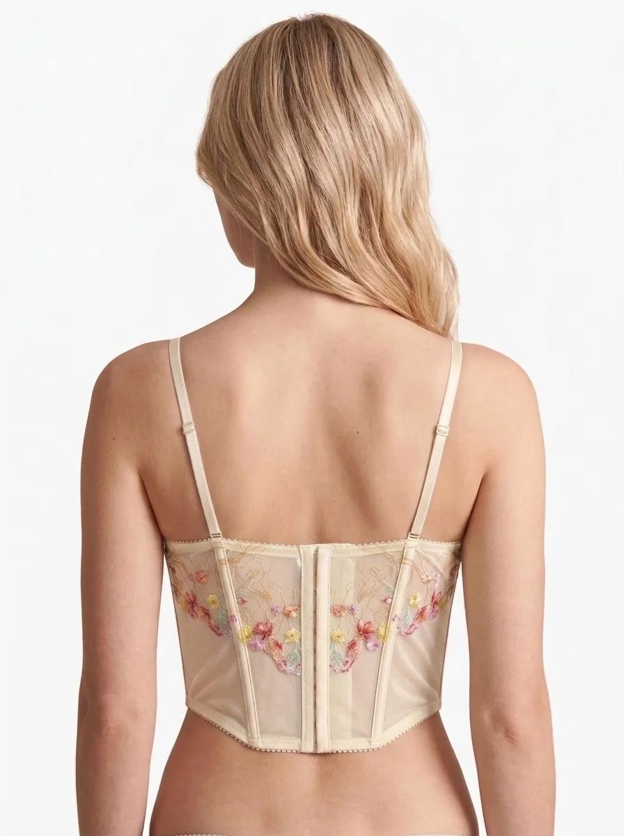 Sweet Mesh Corset Top - Image 2