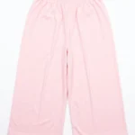 Women's Plus Size Relaxed-Fit Wide-Leg Trousers
