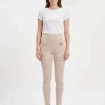 Women's High-Waisted Striped Slim-Fit Leggings