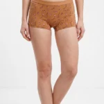 Women's Sporty Strawberry Print Cotton Boy Short Panties