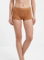 Women's Sporty Strawberry Print Cotton Boy Short Panties