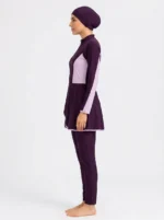 Amethyst Contour Modest Swimwear Set - Image 3