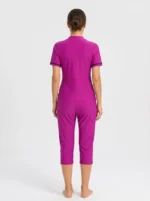 Magenta Wave Comfort Modest Swimwear Set - Image 2