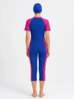 Ocean Breeze Sporty Modest Swimwear Set - Image 2