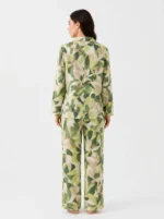 Sage Meadow Abstract Cotton Pajama Set - Image 2