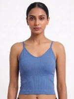 Premium Seamless Ribbed Cami Bralette