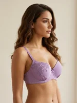 Rose Lace Push-Up Bra - Image 3