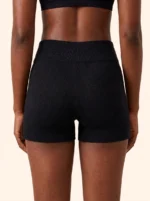 Women's Seamless Ribbed Boy Short Panties - Image 2