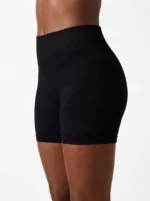 Women's Seamless Ribbed Boy Short Panties - Image 3