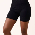 Women's Seamless Ribbed Boy Short Panties