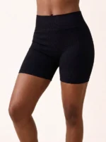 Women's Seamless Ribbed Boy Short Panties