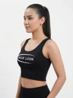 Premium Ribbed Tank Bralette - Image 3