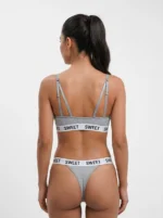 Seamless Typographic Active Lingerie Set - Image 2