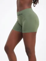 Women's Seamless Ribbed "Beautiful" Boy Short Panties - Image 3