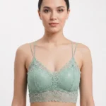 Premium Floral Lace Longline Bralette