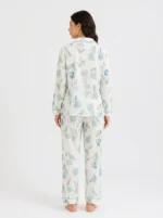 Mint Tulip Cotton Pajama Set - Image 2
