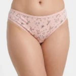 Blush Meadow Floral Cotton Bikini Brief