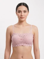 Premium Stretch Floral Lace Tube Bra