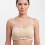 Premium Seamless Cotton-Blend Crop Bralette