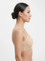 Premium Seamless Cotton-Blend Crop Bralette - Image 3