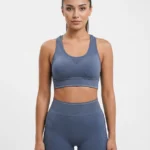 Seamless Mesh Panel Two-Piece Workout Set