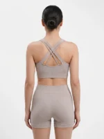 Seamless Textured Two-Piece Workout Set - Image 2