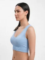Premium Seamless Ribbed Tank Bralette - Image 3