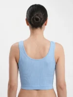Premium Seamless Ribbed Tank Bralette - Image 2