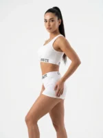 Seamless Typographic Two-Piece Workout Set - Image 2
