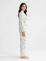 Mint Tulip Cotton Pajama Set - Image 3