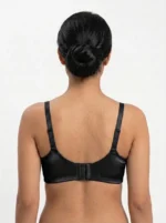 Women's Comfort T-Shirt Bra with Embroidered Center Trim - Image 2
