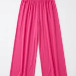 Women's Crimson Palazzo Lounge Trousers