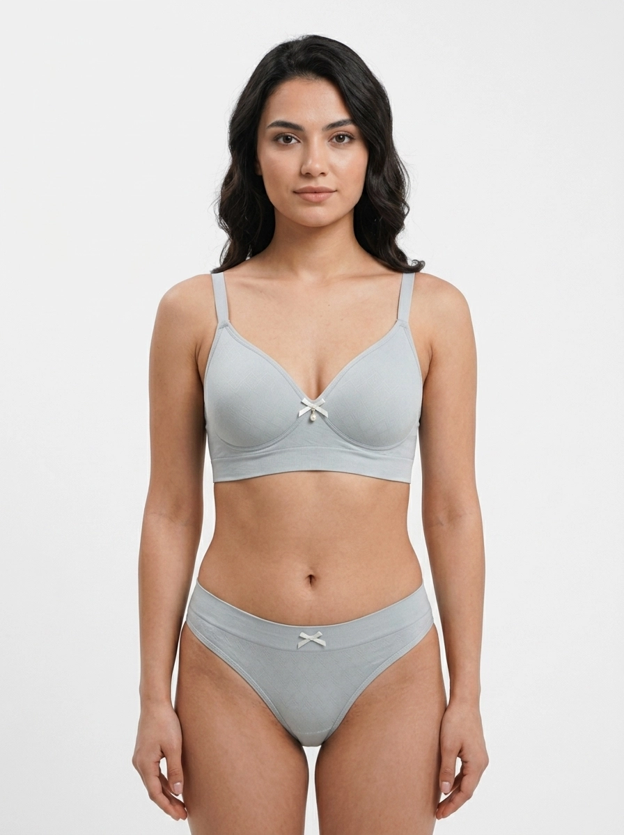 Turkish_model_front_pose_202607160331 Seamless Geometric Textured Active Lingerie Set - Image 1