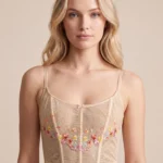 Sweet Mesh Corset Top