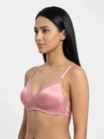 Women's Wire-Free Micro-Mesh Comfort Plunge Bra - Image 3