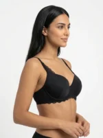 Women's Wire-Free Plus-Size Convertible Comfort Bra with Lace Band - Image 2