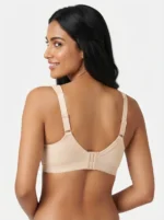 Women's Underwired Full-Coverage Support Bra with Ladder Mesh Inset Trim - Image 2