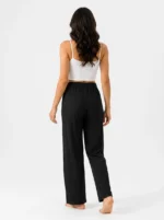 Women's Elastic-Waist Casual Lounge Pants - Image 2