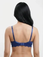 Women's Wire-Free Plus-Size Convertible Comfort Bra with Full Lace Band - Image 2