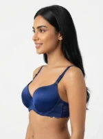 Women's Wire-Free Plus-Size Convertible Comfort Bra with Full Lace Band - Image 3
