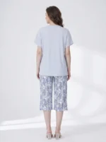 Serene Sky Meadow Loungewear Set - Image 2