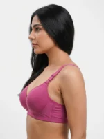 Women's Wire-Free Smooth Medallion Comfort Bra - Image 3