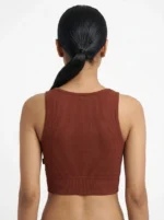 Premium Seamless Ribbed Halter Bralette - Image 3